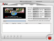 Aplus FLV to MPEG Converter screenshot